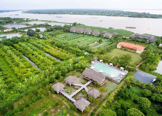 Bán đất thổ vườn mặt tiền sông Bến Lức - Thanh Phú - L.A