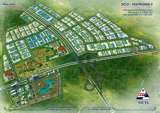Đồ án Quy hoạch chung xây dựng KCN Yên Phong II