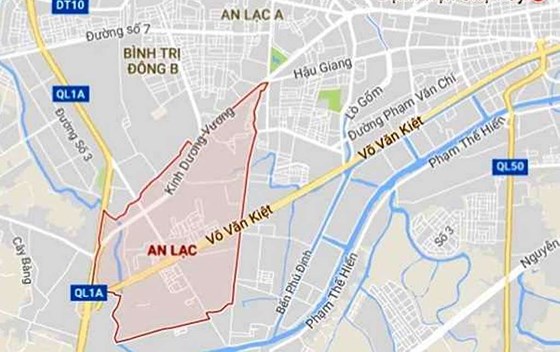 quy hoạch quận Bình Tân